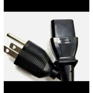 I-SHENG IS-14 Power Cable #E55943 - 10A 125V 1250W - 6 feet - Black